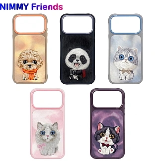 قاب نیمی Nimmy Big Eye Cute Pet Case Series آیفون سری 17 & 18